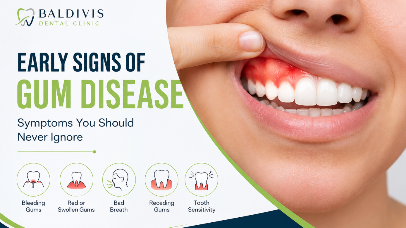Early Signs of Gum Disease: Symptoms You Should Never Ignore 